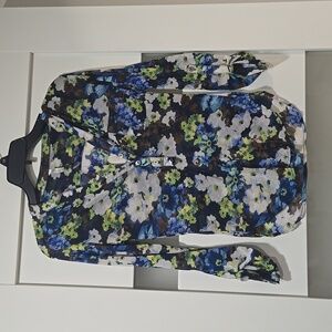Sheer Floral blouse